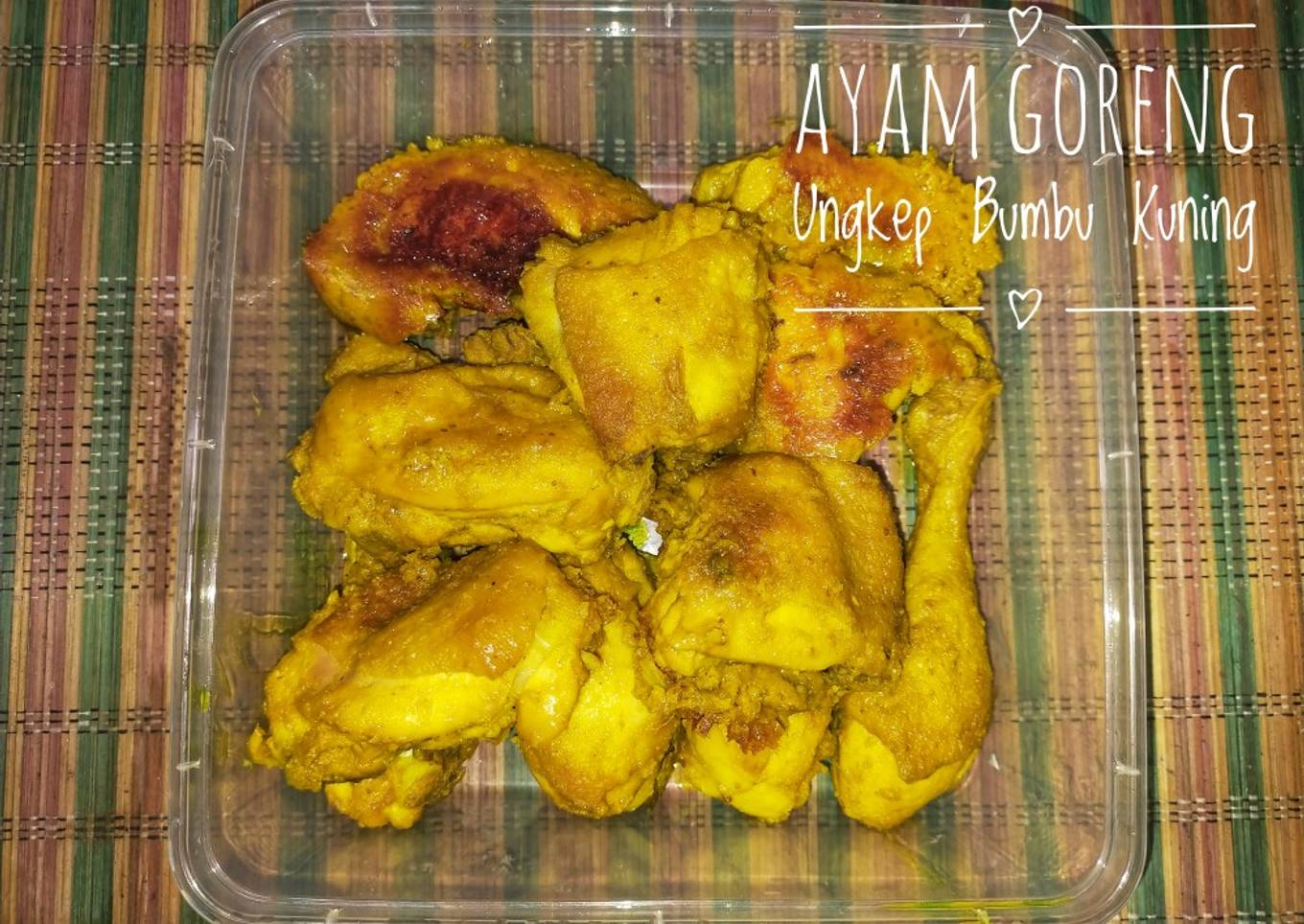 Ayam Goreng Ungkep Bumbu Kuning