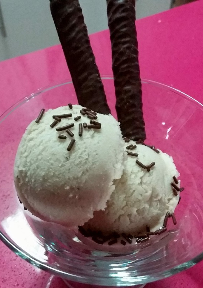Una foto de Aprovechamiento helado de plátano maduro