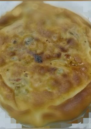 صورة لوصفة عيش بالسجق