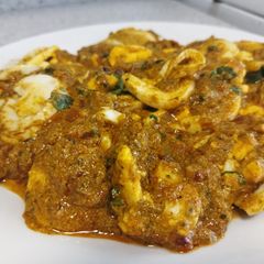 A picture of Anda masala.