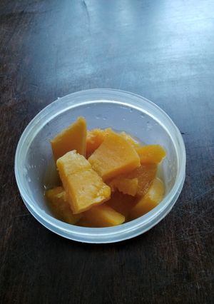 A picture of Simmered Butternut Squash.