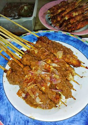 Foto resep Sate Ayam Bumbu Kacang Khas Madura