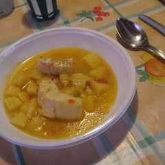 Foto di Baccalà con patate e pomodorini