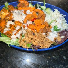 Loaded Blackened Shrimp Salad A picture of Loaded Blackened Shrimp Salad.