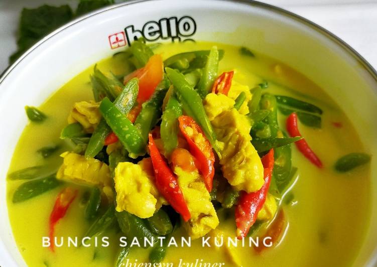 Buncis bumbu santan