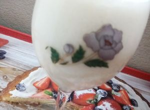 صورة لوصفة عصير بالزبادي والمانجو