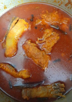A picture of Fish curry.