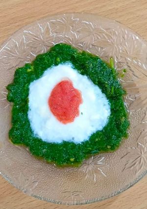 A picture of Tri - Colour Chutney.
