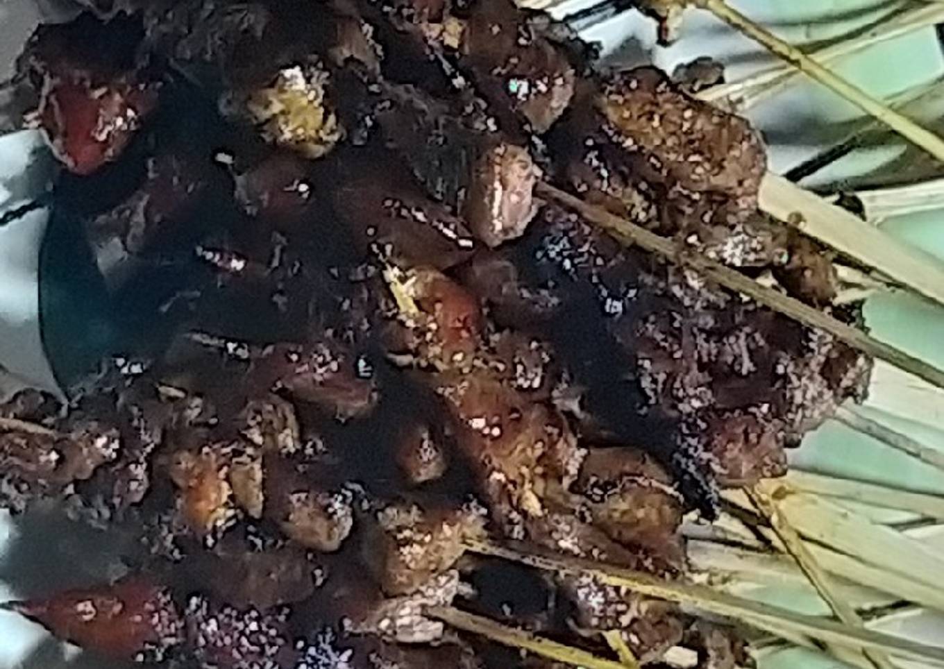 Sate kambing bumbu kecap sederhana