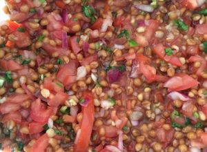 Una foto de Ceviche de trigo