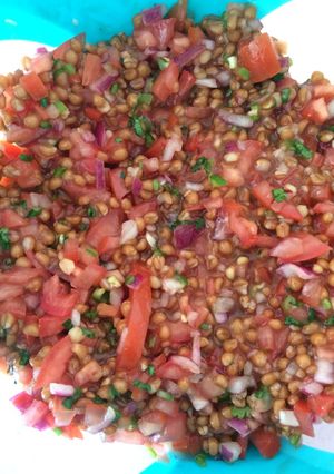 Una foto de Ceviche de trigo
