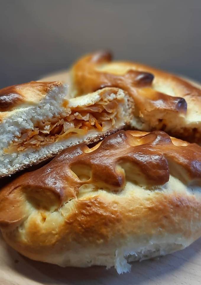 Кулебяка с капустой