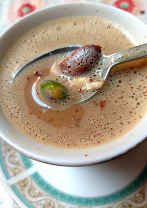 A picture of Amratsari dryfruits Tea.