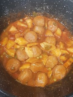 Una foto de Albóndigas en salsa