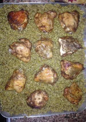 صورة لوصفة فريكة دجاج على طريقتي