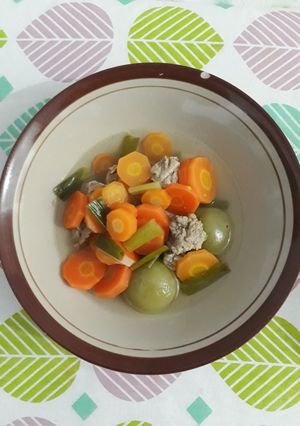 Foto resep Sop bening daging sapi simple