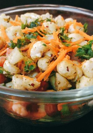 A picture of Phalahari Bhel |Navratri Vrat Recipe| 5 Mins Bhel Recipe.