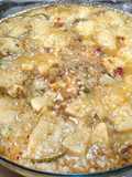 Pastel de zucchinis y soja