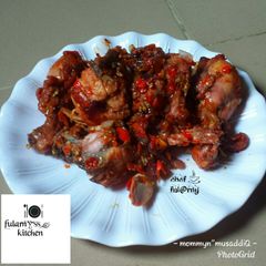 A picture of Pepper chicken by s@lma ful@rny.