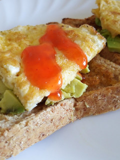 A picture of Egg Avocado Toast.