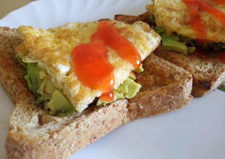 Easiest Way to Prepare Any-night-of-the-week Egg Avocado Toast