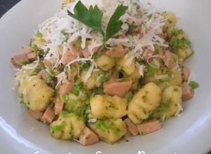 Foto resep Gnocchi Sosis Brokoli
