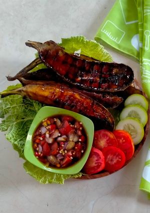 Foto resep Terong Bakar Kecap