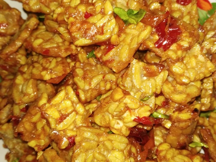 Langkah Mudah untuk Membikin Resep Tempe kering pedas manis ala anak kos yang Bikin Ngiler Anti Ribet, Lezat