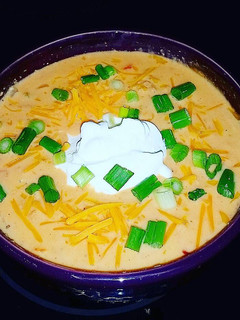 A picture of Jalapeño Popper Soup.
