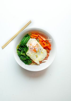 Foto resep - bibimbap ala" || 비빔밥