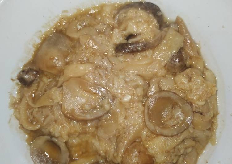 Tim Oatmeal Jamur