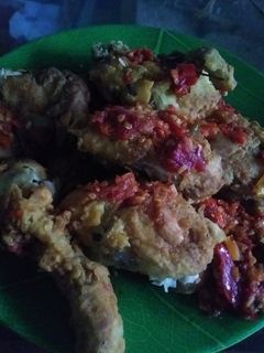 Foto resep Ayam geprek maknyos