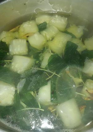Foto resep Sayur bayam dan labu siam