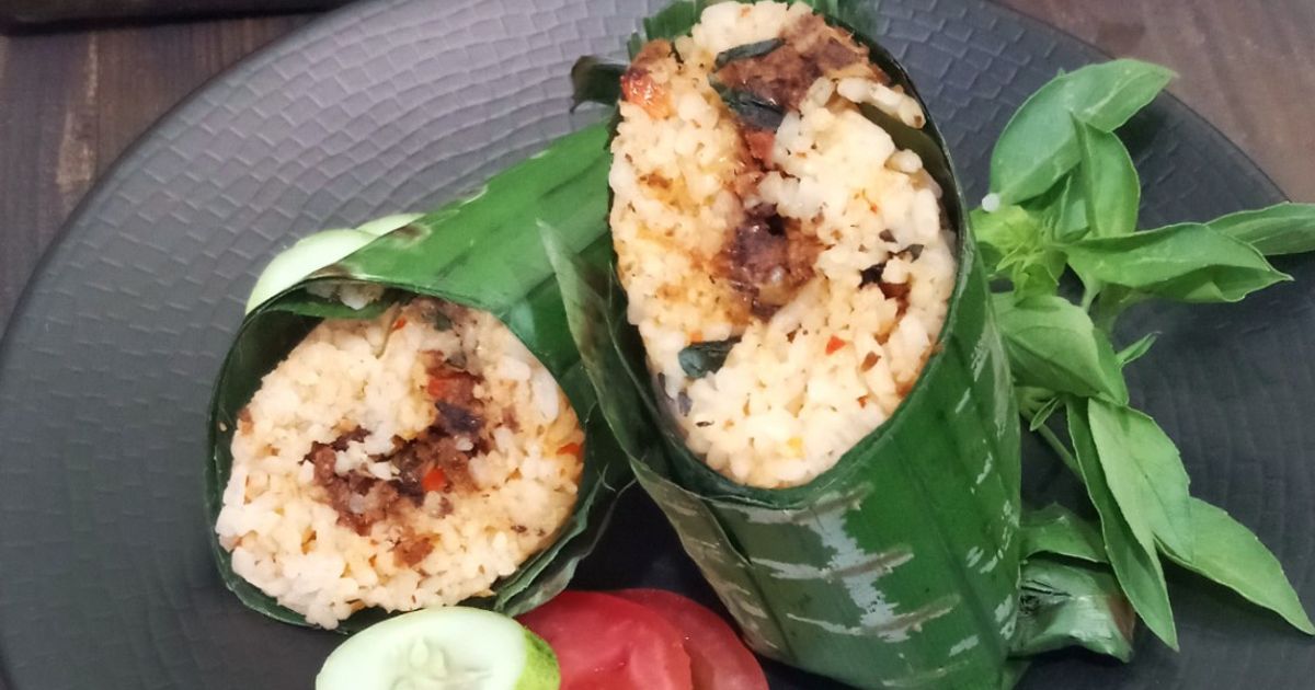 NASI BAKAR abon SARDEN