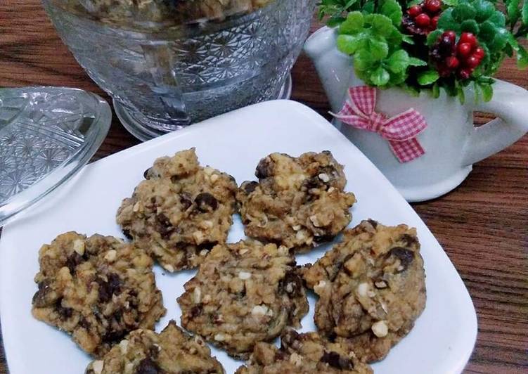 Langkah Langkah Buat Choc Chip Cookies yang Bergizi