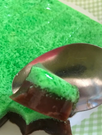 Cara Mudah Menyiapkan Resep Puding lumut coklat yang  Bikin Ketagihan Anti Ribet, Bikin Ngiler