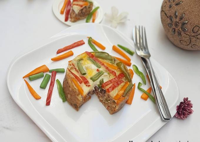 Recipe of Eric Ripert Steam veggies egg