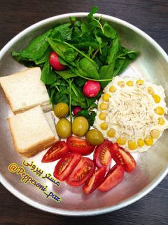 عکسی از دستور سالاد الویه 😋