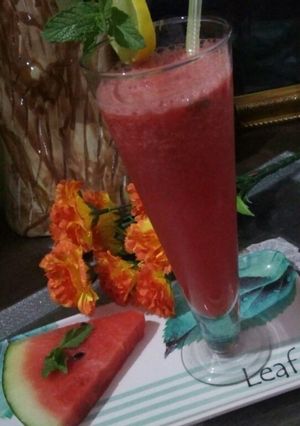 A picture of Watermelon exotic juice.