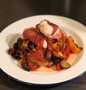Easy Ways Make Recipes Monkfish in Parma ham with kalamata olive ratatouille the So Delicious Can Pamper Your Tongue.