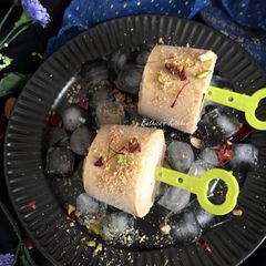 A picture of Jaggery Mawa Kulfi.