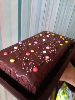 Foto resep Brownies kukus coklat leleh
