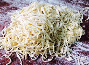 Hình của món Mì trứng tươi ❤️homemade ❤️.