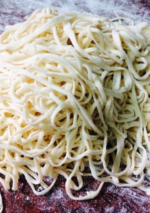 Hình của món Mì trứng tươi ❤️homemade ❤️.