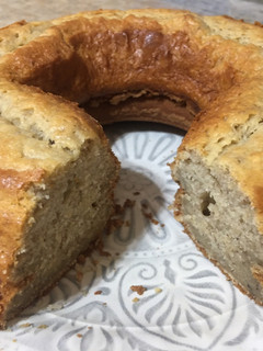 Una foto de Torta de banana económica y fácil