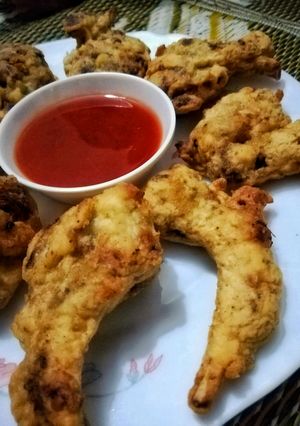 A picture of Fried mutton chops.