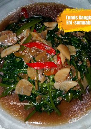 Foto resep Tumis Kangkung Ebi -semuabisa-