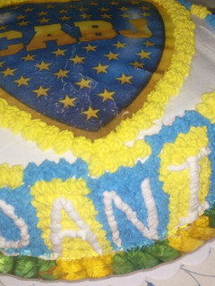 Una foto de Torta de cumpleaños boquense