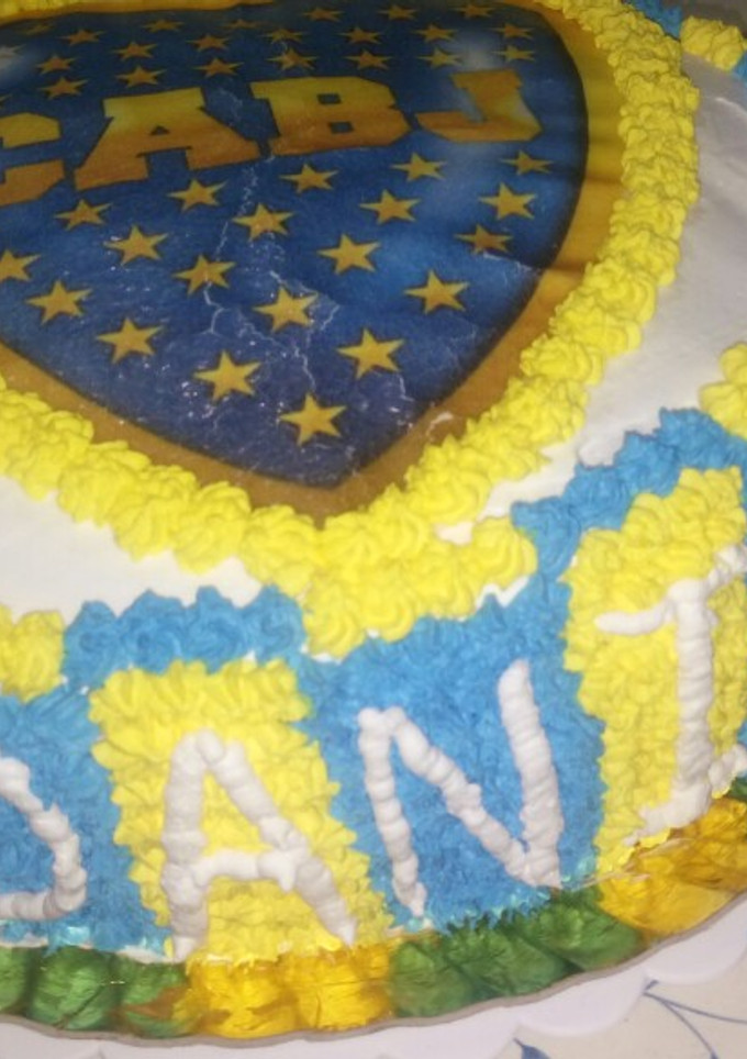 Una foto de Torta de cumpleaños boquense