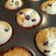 A picture of Chocolate Chip Muffins.